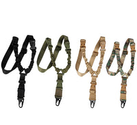 Thumbnail for Heavy Duty Tactical Single Point Gun Rifle Sling Adjust & Quick Detach QD Buckle