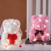 Thumbnail for Wedding Decoration Rose Bear