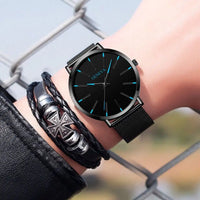 Thumbnail for Waterproof Men's Watch Stainless Steel Quartz Luminous Classic Watches Business