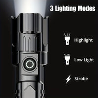 Thumbnail for Outdoor Household Camping Usb Rechargeable Zoom Led Power Torch