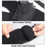 Thumbnail for Tactical Concealed Carry Shoulder Waist Pistol Hand Gun Holder Holster Pouch US