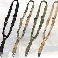 Thumbnail for Heavy Duty Tactical Single Point Gun Rifle Sling Adjust & Quick Detach QD Buckle