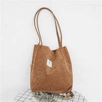 Thumbnail for Women Corduroy Canvas Shoulder Bags