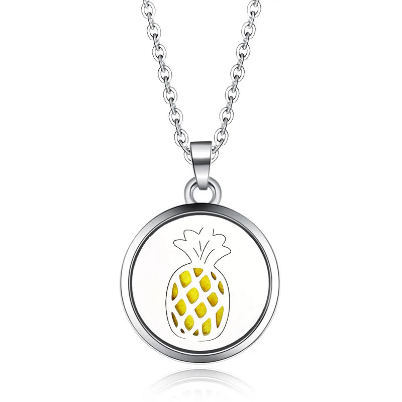 Aromatherapy Pendant Necklace Essential Oil Diffuser