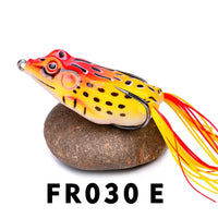 Thumbnail for Frog Lure Soft Tube Bait Plastic Fishing Lure with Fishing Hooks