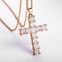 Thumbnail for Personality Cross Copper Necklace