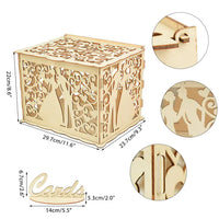 Thumbnail for Wooden Wedding Gifts Card Boxes