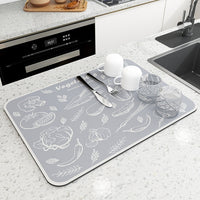 Thumbnail for Drain Pad Rubber Dish Drying Mat