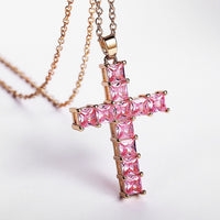 Thumbnail for Personality Cross Copper Necklace