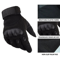 Thumbnail for Tactical Motorcycle Motocross Full Finger Gloves Motorbike Riding Racing Mittens