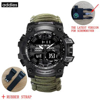 Thumbnail for ADDIES Men Military Sports Digital Watches