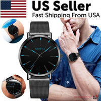 Thumbnail for Waterproof Men's Watch Stainless Steel Quartz Luminous Classic Watches Business