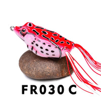 Thumbnail for Frog Lure Soft Tube Bait Plastic Fishing Lure with Fishing Hooks