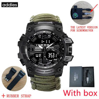 Thumbnail for ADDIES Men Military Sports Digital Watches