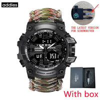 Thumbnail for ADDIES Men Military Sports Digital Watches