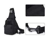 Thumbnail for Mens Backpack Tactical Sling Shoulder Bag Molle Travel Chest Pack Outdoor Hiking