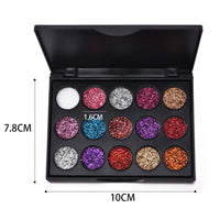 Thumbnail for CmaaDu 15 Color Studio Shimmer Glitter Eyeshadow Powder Palette Matte Eyeshadow Cosmetic Makeup Pigment Eyeshadow Palette