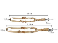 Thumbnail for Heavy Duty Tactical Single Point Gun Rifle Sling Adjust & Quick Detach QD Buckle