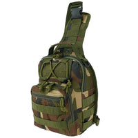 Thumbnail for Mens Backpack Tactical Sling Shoulder Bag Molle Travel Chest Pack Outdoor Hiking