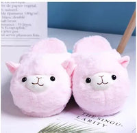 Thumbnail for Fluffy Alpaca Slippers