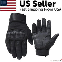 Thumbnail for Tactical Motorcycle Motocross Full Finger Gloves Motorbike Riding Racing Mittens