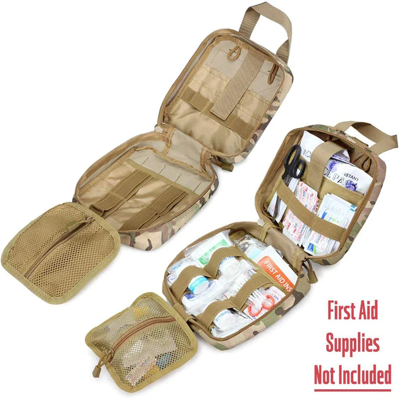 Tactical First Aid Kit Medical Molle Rip Away EMT IFAK Survival Emergency Bag