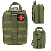 Thumbnail for Tactical First Aid Kit Medical Molle Rip Away EMT IFAK Survival Emergency Bag