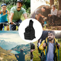 Thumbnail for Mens Backpack Tactical Sling Shoulder Bag Molle Travel Chest Pack Outdoor Hiking