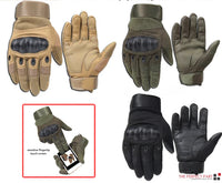 Thumbnail for Tactical Motorcycle Motocross Full Finger Gloves Motorbike Riding Racing Mittens