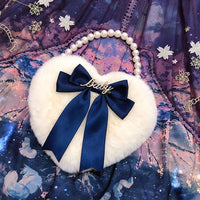 Thumbnail for Heart Plush Hand Carrying Bag