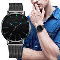 Thumbnail for Waterproof Men's Watch Stainless Steel Quartz Luminous Classic Watches Business