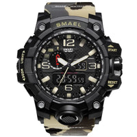 Thumbnail for SMAEL Brand Men Sports Watches Dual Display