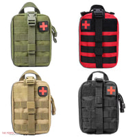 Thumbnail for Tactical First Aid Kit Medical Molle Rip Away EMT IFAK Survival Emergency Bag