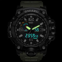 Thumbnail for SMAEL Brand Men Sports Watches Dual Display