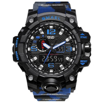 Thumbnail for SMAEL Brand Men Sports Watches Dual Display