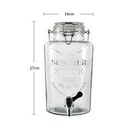 Thumbnail for Retro Embossed Drink Dispenser Jar