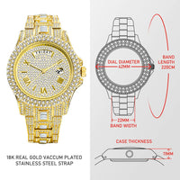 Thumbnail for Men's Luxury Crystal Watches