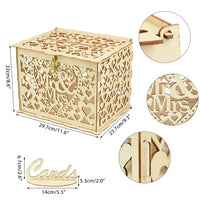 Thumbnail for Wooden Wedding Gifts Card Boxes