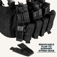 Thumbnail for Tactical Chest Rig Vest Kangaroo Magazine Pouch Military Recon Harness Airsoft