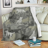 Thumbnail for German Shepherd Camo Blanket