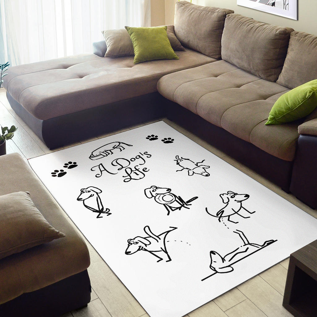 A DOG'S LIFE RUG