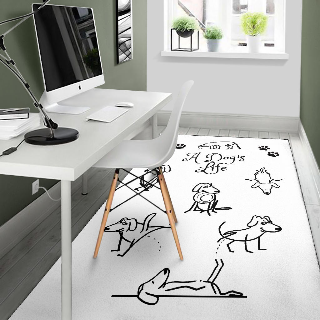 A DOG'S LIFE RUG