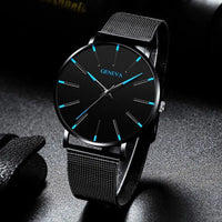 Thumbnail for Waterproof Men's Watch Stainless Steel Quartz Luminous Classic Watches Business