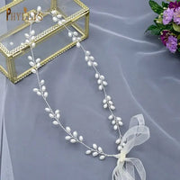 Thumbnail for S01 Beaded Wedding Belt Pearls