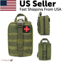 Thumbnail for Tactical First Aid Kit Medical Molle Rip Away EMT IFAK Survival Emergency Bag