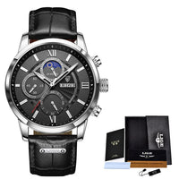 Thumbnail for Leather Men Quartz Luxury Watches