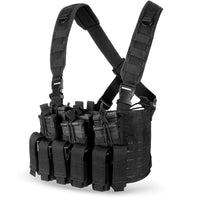 Thumbnail for Tactical Chest Rig Vest Kangaroo Magazine Pouch Military Recon Harness Airsoft