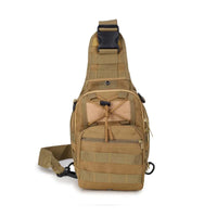 Thumbnail for Mens Backpack Tactical Sling Shoulder Bag Molle Travel Chest Pack Outdoor Hiking