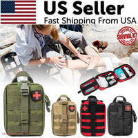 Thumbnail for Tactical First Aid Kit Medical Molle Rip Away EMT IFAK Survival Emergency Bag