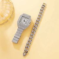 Thumbnail for 2Pcs Set Diamond Women Watches